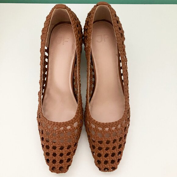 NWOT Allura Woven Pump in Camel size 8.5 - Picture 2 of 7